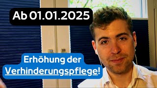 Mehr Geld für Haushaltshilfen Erhöhung der Verhinderungspflege ab 2025  Pflegereform Teil 2 [upl. by Yrtneg]