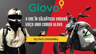 4 Ore în Sălbăticia Urbană Viața Unui Curier Glovo în Chișinău [upl. by Hevak]