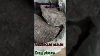 Arsenic Album Drug pictureHOMEOPATHIC Materia Medicaytshorts homeopathicmedicin trending [upl. by Ailis241]