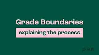 Grade Boundaries  explaining the process [upl. by Benoite905]