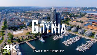 GDYNIA 2024 🇵🇱 Drone Aerial 4K  Gdingen Poland Polska [upl. by Aldo]