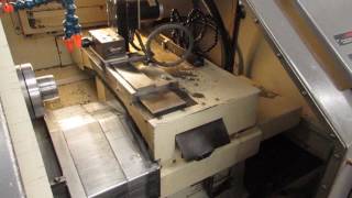 Hardinge Conquest GT 27 CNC Gang Style Lathe with Live Tool  1991 [upl. by Thissa]