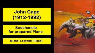 John Cage 19121992  Bacchanale for prepared Piano [upl. by Aisatan]