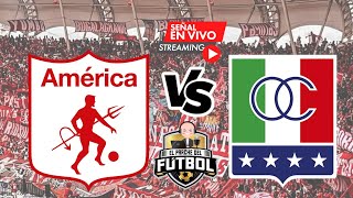 América 1 vs Once Caldas 1  Fecha 2 Cuadrangulares  Liga Betplay II 2024 [upl. by Eolhc]