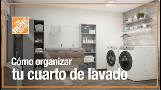 Cómo organizar tu cuarto de lavado [upl. by Tare559]