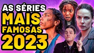 10 SÉRIES NOVATAS MAIS COMENTADAS DE 2023 [upl. by Hawken854]