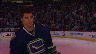 Canucks Vs Penguins  Canadian Anthem by Mark Donnelly  011610  HD [upl. by Jotham]