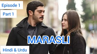 Marasli Episode 1 Part 1 in Hindi amp Urdu  Turkish Drama  Hindi [upl. by Nissie]