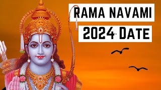 Rama Navami 2024 Date  When is Sri Ram Navami Date 2024  Happy Rama Navami 2024 Wishes [upl. by Nasah681]