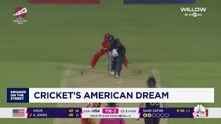 Team USA upsets Pakistan in historic cricket World Cup victory [upl. by Avad203]