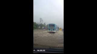 Mumbai Rain  Waterlogging  Sion Panvel Road [upl. by Ssitruc]