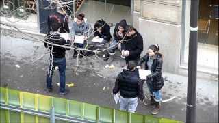 V30 Pickpockets réseau Hamidovic PRÉPARANT LEUR PLAN DACTION à CHATELET LES HALLES 3 [upl. by Randolf]