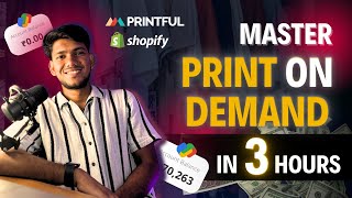 Full Print OnDemand Course With PRINTFUL 2024  COMPLETE AZ BLUEPRINT 2024 [upl. by Saiff]