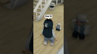 MY SISTER TOOK MEDICINE AND THIS HAPPENED IN ROBLOX 🏓 shorts [upl. by Aisatsan]