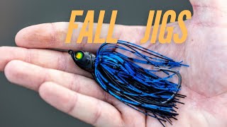 Fall Bass Fishing with JIGS [upl. by Schroer657]