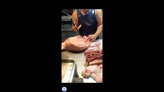 matansero DEBONE PIG PORK QUICK DEBONE AMAZING KNIFE SKILLS 🐖🐖DEBONE5 AMAZING PORKMEAT🐖🐖🍖🍖🐖🍖🥓 [upl. by Iliam]