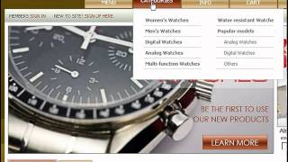 Watches Store eCommerce template [upl. by Feldman]