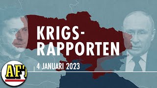 Krigsrapporten 4 januari Upptrappning av ryska attacker [upl. by Burford185]