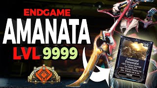 Shocking Amanata Build For Level 9999 Warframe [upl. by Sirod]