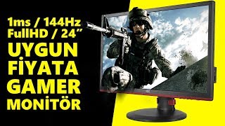 144Hz 1Ms Fiyat Performans Oyuncu Monitörü  AOC G2460PF [upl. by Treblih]