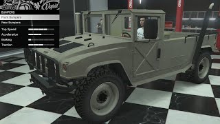 GTA 5  DLC Vehicle Customization  Mammoth Squaddie [upl. by Airetak]