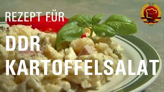 Wie du klassichen DDR Kartoffelsalat selber machst nach altem DDR Rezept [upl. by Bencion]