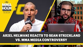 Ariel Helwani Reacts to Sean Strickland vs MMA Media Controversy  The MMA Hour [upl. by Sikes55]