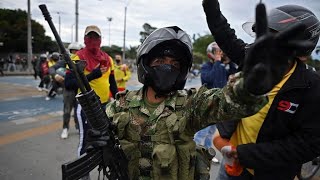 Colombia el presidente Duque ordena “el máximo despliegue” militar en Cali [upl. by Nielson]