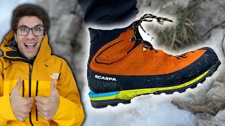 Lo Scarpone del SOCCORSO ALPINO  Recensione Scarpa Zodiac Tech GTX [upl. by Desiri]