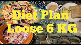 Part 6 Diet plan loose up to 56 KG  main ne loose kiya 20kg diet dietitian looseweight [upl. by Attaynek]