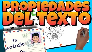 📚 PROPIEDADES del TEXTO  ADECUACIÓN COHERENCIA y COHESIÓN [upl. by Roscoe]