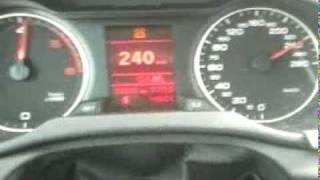 Audi A4 20 TDI 140cv Top Speed [upl. by Natlus198]