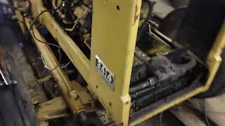 3414 industrial tractor tear down day 1 [upl. by Enimsaj]