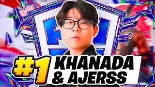 Khanada 1ST Place In FNCS FINALS 🏆 [upl. by Aserehc]