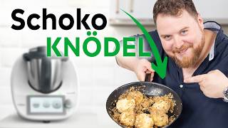 Zwetschgenknödel UMGEDREHT Außen Pflaume innen Schokolade  Thermomix® Kochrezept [upl. by Atteuqnas]