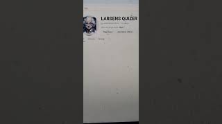 larsens quiz [upl. by Oates863]