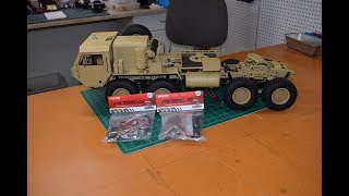 112 HG Models RC HEMTT Install Lights amp Sound [upl. by Cissy958]