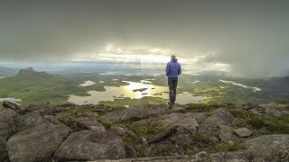 Living on the Edge  Wild Camping in Assynt  Cul Mor Summit camp [upl. by Dominga]