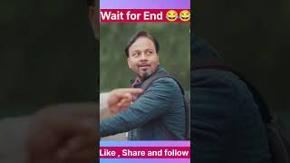 comedy video 😂😂 Wait for end comedy trending funny funnyvideo viralvideo [upl. by Yaj]