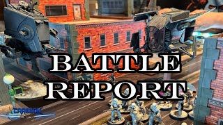 Imperial Occupation Star Wars Legion Batrep  Range Troopers amp Inquisitors vs Rebels [upl. by Eitsrik]