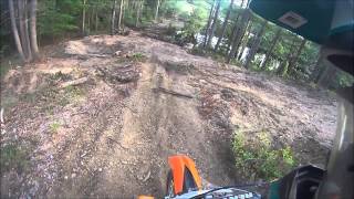 Enduro riding on ktm sx85 [upl. by Herring]