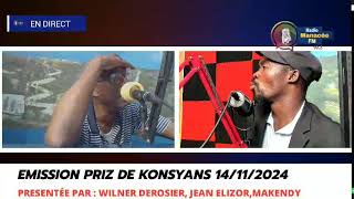 EMISSION PRIZ DE KONSYANS [upl. by Cesaria272]