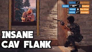 An INSANE Caveira Flank  Rainbow Six Siege Gameplay [upl. by Rhonda]