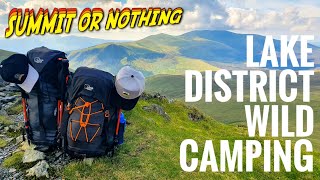 BLENCATHRA  EPIC MOUNTAIN ADVENTURE Hiking amp Wild Camping in Lake District UK [upl. by Anitnamaid172]