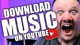 How To Download Music From YouTube for FREE [upl. by Ripley]