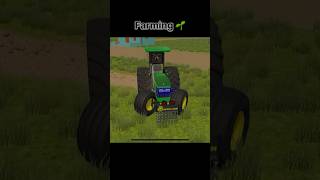 Indian vehicle 3D game tractor shortfeed youtubeindia youtubeshorts farming tractor gaming [upl. by Durno240]