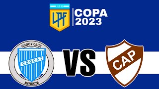 Godoy Cruz 1561 Platense en vivo Copa Liga Profesional Argentina [upl. by Jd]