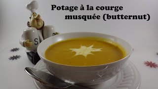 Potage à la courge musquée butternut [upl. by Eiuqnom215]