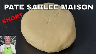 recette facile de pate sablée maison [upl. by Nabi]