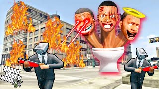 GTA V ထဲမှာ Skibidi Toilet အဖြစ်အသက်ရှင်ခဲ့တယ်😱😱😱 [upl. by Cade]